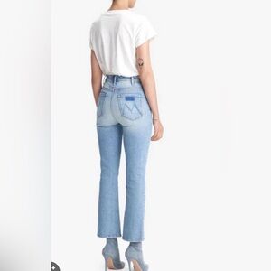 MOTHER jeans the hustler ankle I confess wash 27